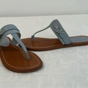 Calvin Klein Women's Light Gray Sandals